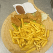 Chicken Strips with Chips (4 pieces)